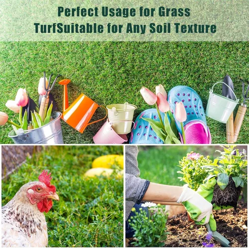 Miniatura 5 de Therwen 100 estacas de césped de 6 pulgadas para césped artificial, grapas de paisaje verde, galvanizadas a granel, estaca de jardín resistente