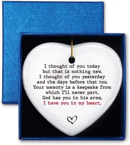 Adorno conmemorativo de regalo para seres queridos, tu memoria es un recuerdo del que nunca me separaré, regalos de recuerdo de condolencia por