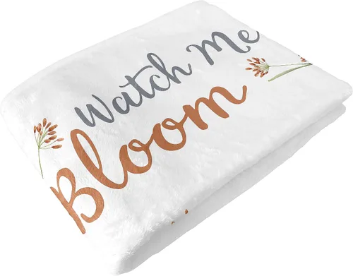 Miniatura 6 de Sweet Jojo Designs Manta de jardín floral bohemio para niña de flores – recién nacido mensual primer año foto crecimiento infantil regalo regalo