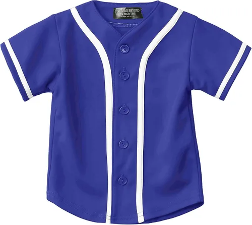 Miniatura 17 de Hat and Beyond camiseta de béisbol para hombre con botones hipster hip hop