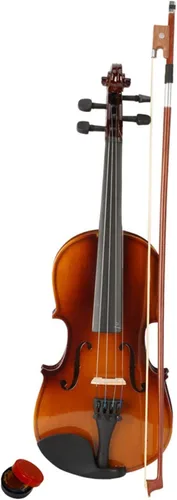 Miniatura 2 de Violín para principiantes de 1/2 para adultos, kit completo de violín de tamaño completo con estuche portátil, arco, colofonia, todos los accesorios
