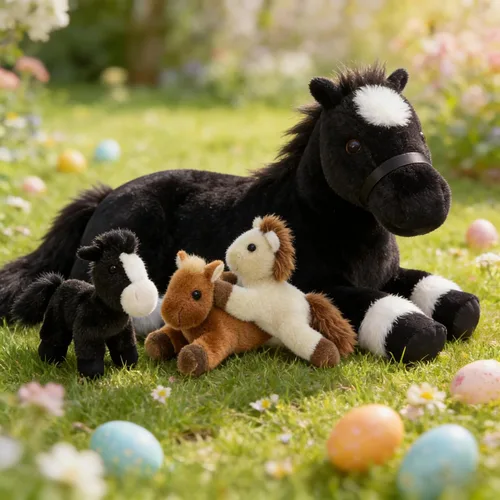 Miniatura 2 de MaoGoLan Mono gigante de peluche con bebés, juguete de peluche suave con plátano regalo para niños, niñas, niños, mamá y 3 bebés pequeños colgantes