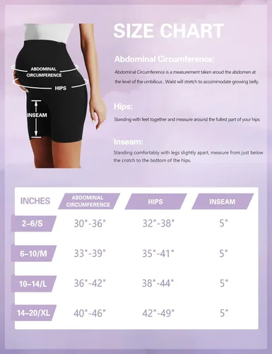 Miniatura 7 de BONVIGOR Pantalones cortos de maternidad sobre el vientre para ciclismo, entrenamiento, yoga, activo, atlético, embarazo, pantalones cortos de pijama