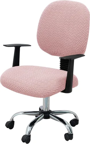 Miniatura 22 de MIFXIN - Fundas elásticas para silla de oficina de Jacquard, 2 piezas para sillas de escritorio o de la computadora, protector universal