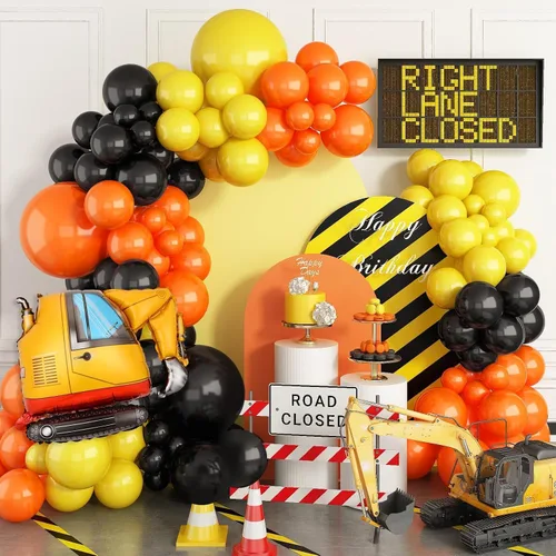 Miniatura 12 de Kit de guirnalda de globos de baloncesto, globos metálicos naranjas, negros y plateados con globos de papel de aluminio de baloncesto para Rojo Azul