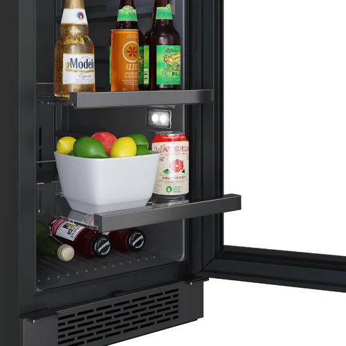 Miniatura 3 de Avallon ABR151BLSS Centro de bebidas de 15 pulgadas de ancho para 86 latas con iluminación LED