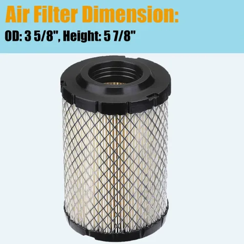 Miniatura 4 de 32 083 13-s Filtro de aire para motores Kohler serie 7000 con filtro de aceite 52 050 02 para cortacéspedes Kohler KT725 KT735 KT740 KT745 KT735-745