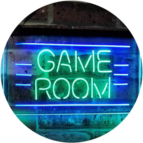 Miniatura 20 de ADVPRO Game Room Man Cave Bar Display Dual Color LED Neon Sign Azul y Rojo 12 "x 8.5" st6s32-i2338-br