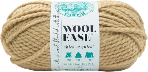 Miniatura 84 de Lion Brand Yarn - Ovillo de lana Wool-Ease Thick & Quick color fuerza aérea