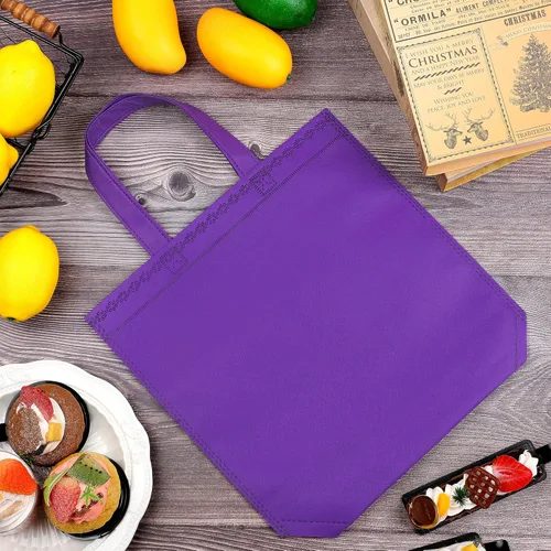 Miniatura 3 de Aneco 24 Pack Party Non-Woven Gift Bags Reusable Tote Bags in Bulk Rainbow Goody Bag with Handles for Birthday Party Supplies