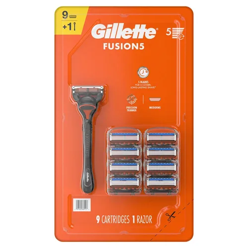 Miniatura 11 de Gillette Maquinilla de afeitar Fusion5 para hombre, mango + 1 repuesto de cuchilla de afeitar