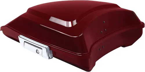 Miniatura 10 de TCT-MOTORPARTS Paquete de maquinilla de afeitar tronco con pestillo apto para Harley TourPak Road King Road Glide 14 y posteriores color #2