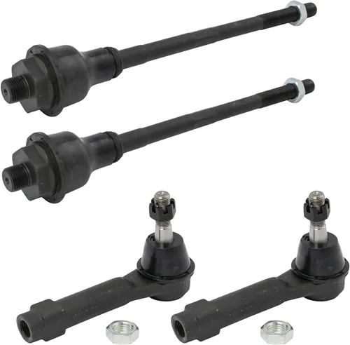 Miniatura 162 de TRQ Juego de barras de acoplamiento delanteras interiores y exteriores de 4 piezas compatible con Jeep Cherokee 1991-2001 y Comanche 91-92