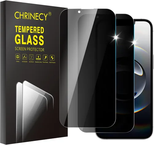Miniatura 7 de Paquete de 2 protectores de pantalla de privacidad para iPhone 8 Plus/iPhone 7 Plus, película de vidrio templado, dureza 9H, arañazos, claridad HD