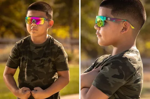 Miniatura 7 de Heat Wave Visual Lazer Face - Gafas de sol para niños