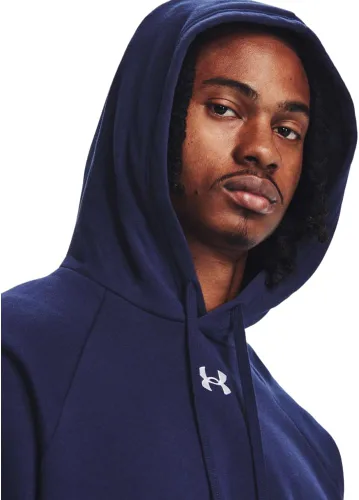 Miniatura 4 de Under Armour Rival - Sudadera de vellón con capucha para hombre