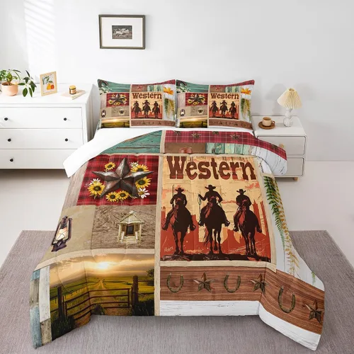 Miniatura 8 de Manfei - Juego de edredón de tamaño Queen con lindo diseño de perezoso, juego de colcha con flores amarillas con 2 fundas de almohada, juego de ropa