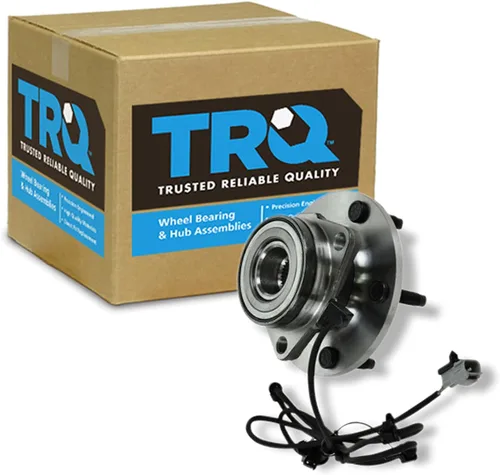 Miniatura 95 de TRQ Cojinete de rueda delantera y conjunto de cubo con sensor ABS compatible con Toyota Sequoia 2008-2022 Tundra 2007-2021