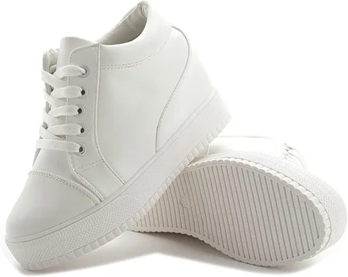 Miniatura 4 de Zapatos de tacón alto para mujer suela suave color sólido elevador plataforma de plataforma para estudiantes