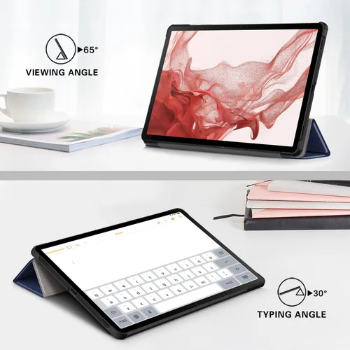 Miniatura 3 de Funda para Samsung Galaxy Tab S10+ Plus de 12.4 pulgadas, versión 2024, ligera, delgada, cubierta de soporte para Tab S9+ Plus SM-X810/X816B/X818U