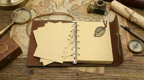 Miniatura 2 de Funda para notebook de cuero sintético, estilo vintage, con diseño de hojas, Negro