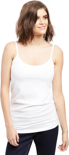 Miniatura 4 de Maternidad Maternity - Camiseta de lactancia sin mangas, clic de apertura, para mujer
