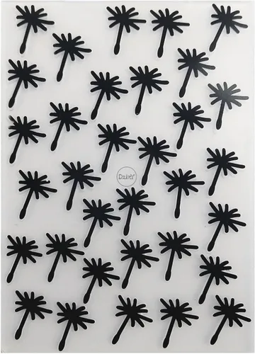 Miniatura 12 de DzIxY Carpetas de plástico en relieve de Feliz Navidad para suministros de fabricación de tarjetas, plantillas de papel 3D para álbumes de recortes