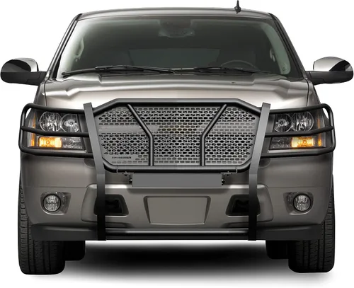 Miniatura 2 de Protección de Parachoques Modular de Escobilla de Rejilla Resistente y Rugosa Black Horse Compatible con 2007-2014 Chevrolet Tahoe 2007-2014