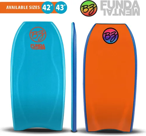 Miniatura 2 de BZ Bodyboards - Bodyboard fundamental - Pilotos avanzados - Zero-G Polypro Core - Surlyn Slick - Cubierta de celda H de 8 libras - Cola creciente