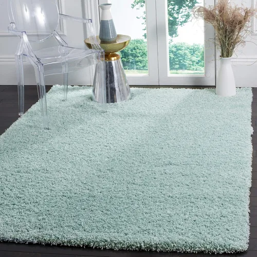 Miniatura 74 de SAFAVIEH Laguna Shag Collection - Alfombra decorativa, 2 pies 3 pulgadas x 4 pies, color beige, diseño sólido, no desprende pelusa y de fácil