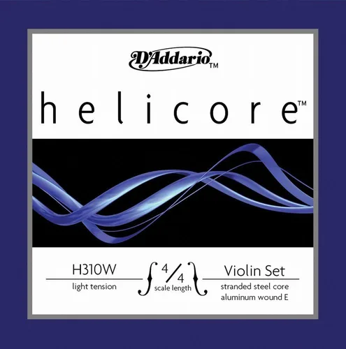 Miniatura 6 de D'Addario Helicore - Cuerda de violín de 4/4 de tamaño – Cuerda de titanio herida D – H313 4/4H – Cuerda en D solamente – Tensión pesada