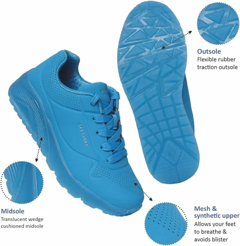 Miniatura 3 de Skechers Tenis unisex Uno Ice para niños
