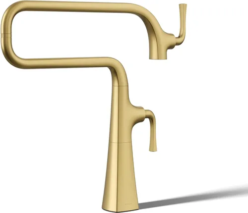 KOHLER LLENADOR DE OCETAS GRAZE™ DM Latón cepillado vibrante.