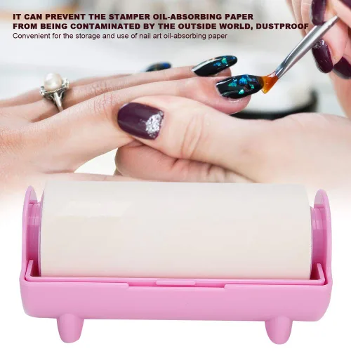 Miniatura 4 de Sello de uñas de papel absorbente de aceite para arte de uñas, herramienta de eliminación de patrones de estampación de uñas, herramienta