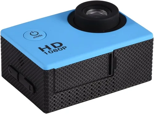 Miniatura 6 de Mini cámara deportiva, 2 pulgadas, 1080P, pantalla LCD completa, cámara de acción 4K 98.4 ft con mini videocámara accesorios de montaje, soporte