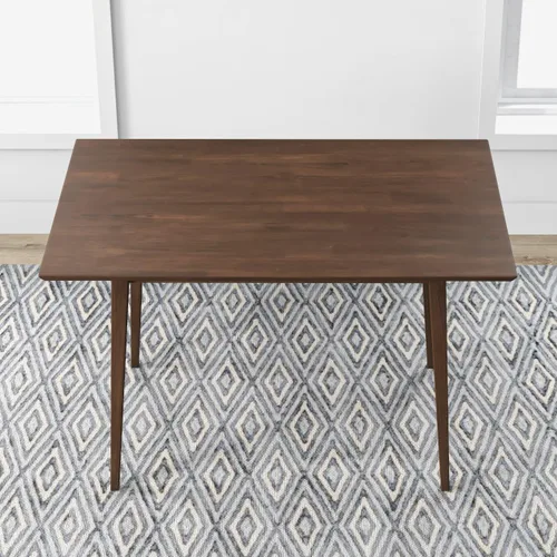 Miniatura 2 de Modern Style Solid Wood Rectangular Dining Kitchen Table FZ478