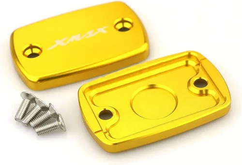 Tapa protectora CNC aluminio motocicleta freno maestro cilindro tanque taza aceite taza accesorios modificados para Yamaha XMAX 250 300 (color: