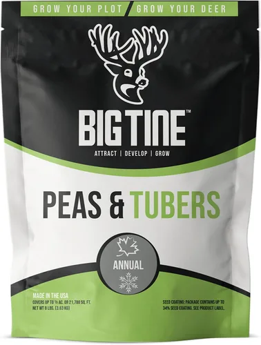 Miniatura 9 de Big Tine Mezcla de parcelas de alimentos, nabos Advantage, bolsa de 3 libras, anual otoño/invierno, extremadamente versátil, resistente a la sequía