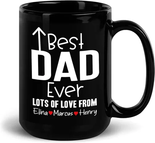 Miniatura 8 de Taza con texto en inglés "This Grandpa Belongs Tow", taza para abuelo, taza de papá personalizada, regalo para papá para marido, taza divertida