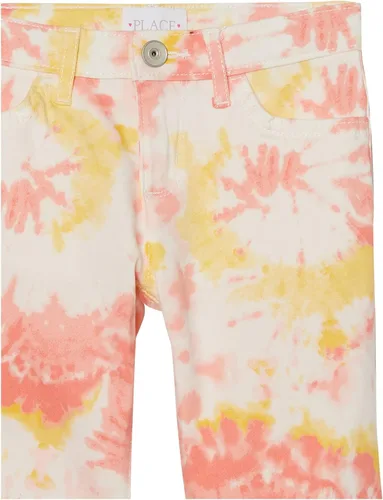 Miniatura 5 de The Children's Place Pantalones cortos de mezclilla para niñas solteras