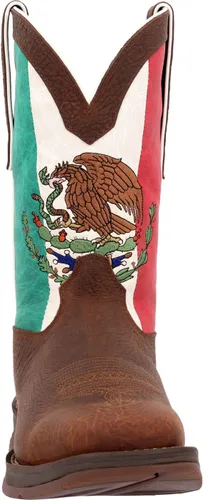 Miniatura 3 de Durango Botas Western Rebel By Durango con la bandera de México para hombre