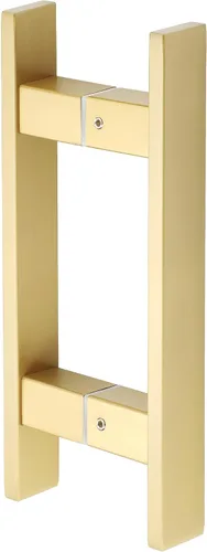 Miniatura 14 de Alise Manija de puerta de ducha, manija de puerta corrediza de vidrio de 16 pulgadas, manija trasera a trasera, compatible con vidrio de 1/8 a 3/5
