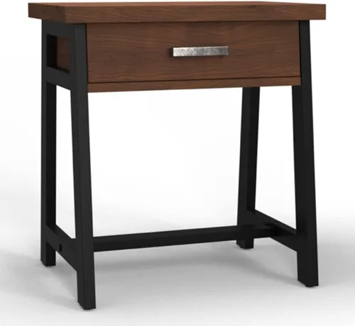 Miniatura 36 de Simpli Home - Sawhorse - Mesa de centro, color castaño oscuro., Pino, Distressed Grey