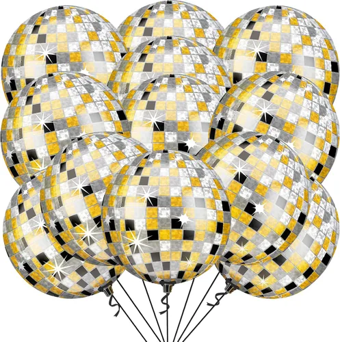 Miniatura 22 de Paquete de 12 globos con diseño de planeta en 4D para decoración del Día de la Tierra, 22 pulgadas, 360 grados, para decoraciones de fiestas