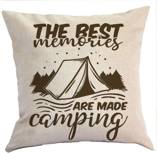 Miniatura 14 de Funda de almohadas de camping Lo siento por lo que dije mientras tratábamos de aparcar Camper Fundas de almohada de tiro de lino de dos lados Camper