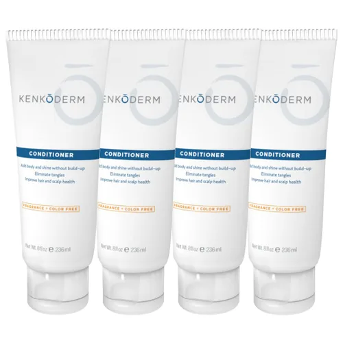Miniatura 10 de Kenkoderm Acondicionador para cabello y piel sensibles con 3 por ciento de ácido salicílico, hidratante profundo anticaspa para alivio de picazón