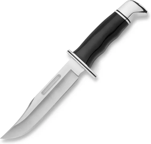 Buck Knives Cuchillo de caza especial 119, hoja fija de 6 pulgadas, diseño de espiga completa, mango fenólico, hoja de punta de clip de acero