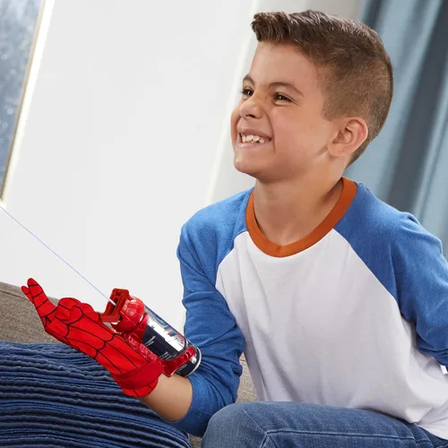 Miniatura 8 de Marvel Spider-Man Superlanzador de Telarañas, 2 en 1, dispara telarañas o agua, juguete lanzador de telarañas, juguetes de juego de roles
