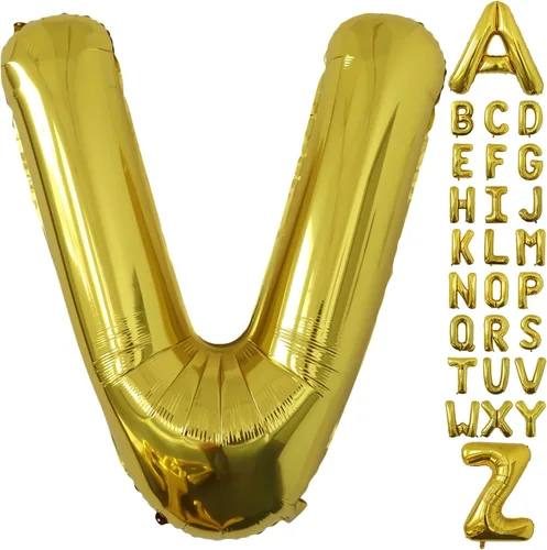 Miniatura 118 de SINBEE Globo dorado del número 10, papel de aluminio Mylar de 40 pulgadas, decoración de fiesta reutilizable para cumpleaños, aniversario, Oro