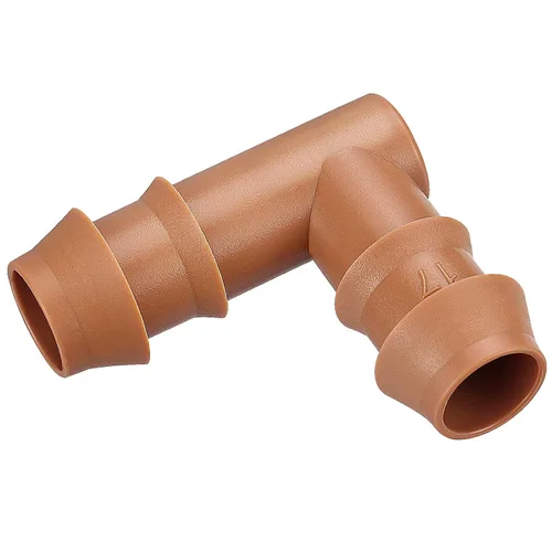 Miniatura 11 de 24 piezas de accesorios en T de púas para riego por goteo para tubos de 1/2 pulgada (0.600 pulgadas de diámetro interior) – Camisetas de goteo